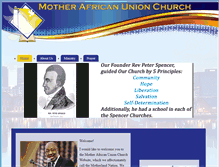 Tablet Screenshot of motherafricanunion.org